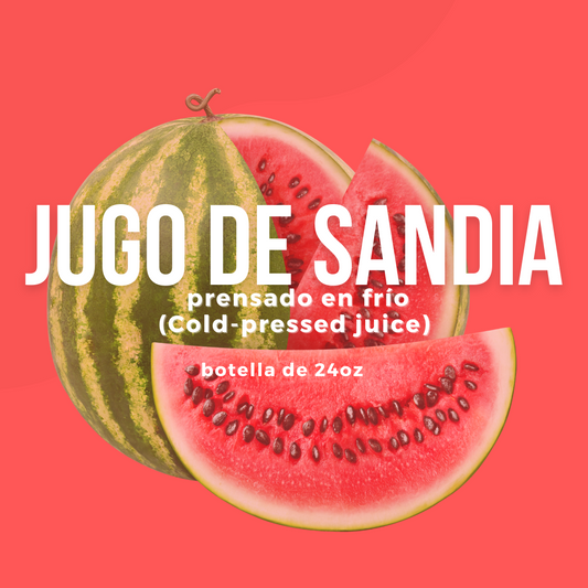 Jugo de Sandia 100% PURO y LOCAL