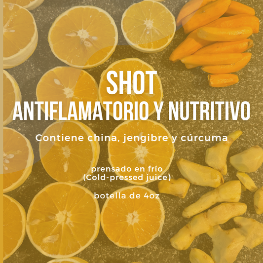 Shot Antiflamatorio y Nutritivo
