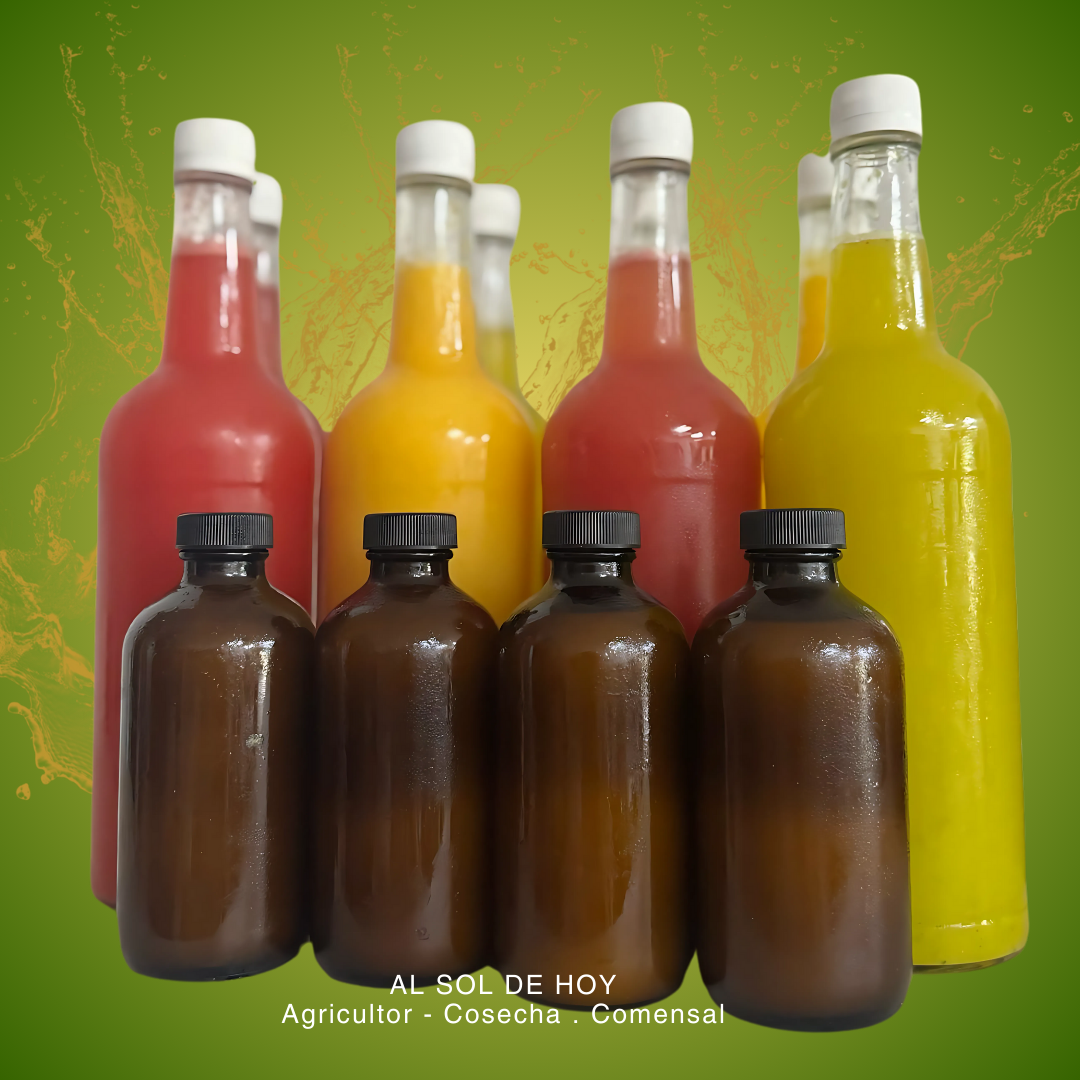 Jugos naturales y bebidas prensadas en frío