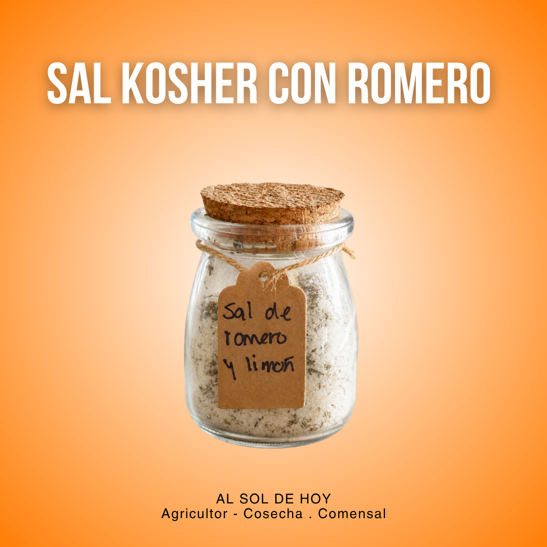 Sal Kosher de Romero con Limón